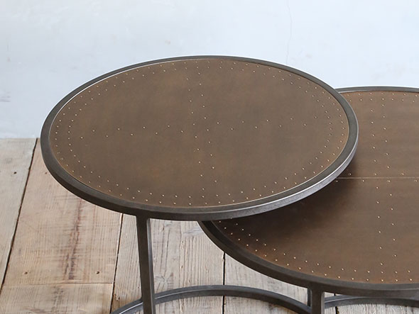 美品】CRASH GATE エルマ ラウンドサイドテーブル エルマ サイド