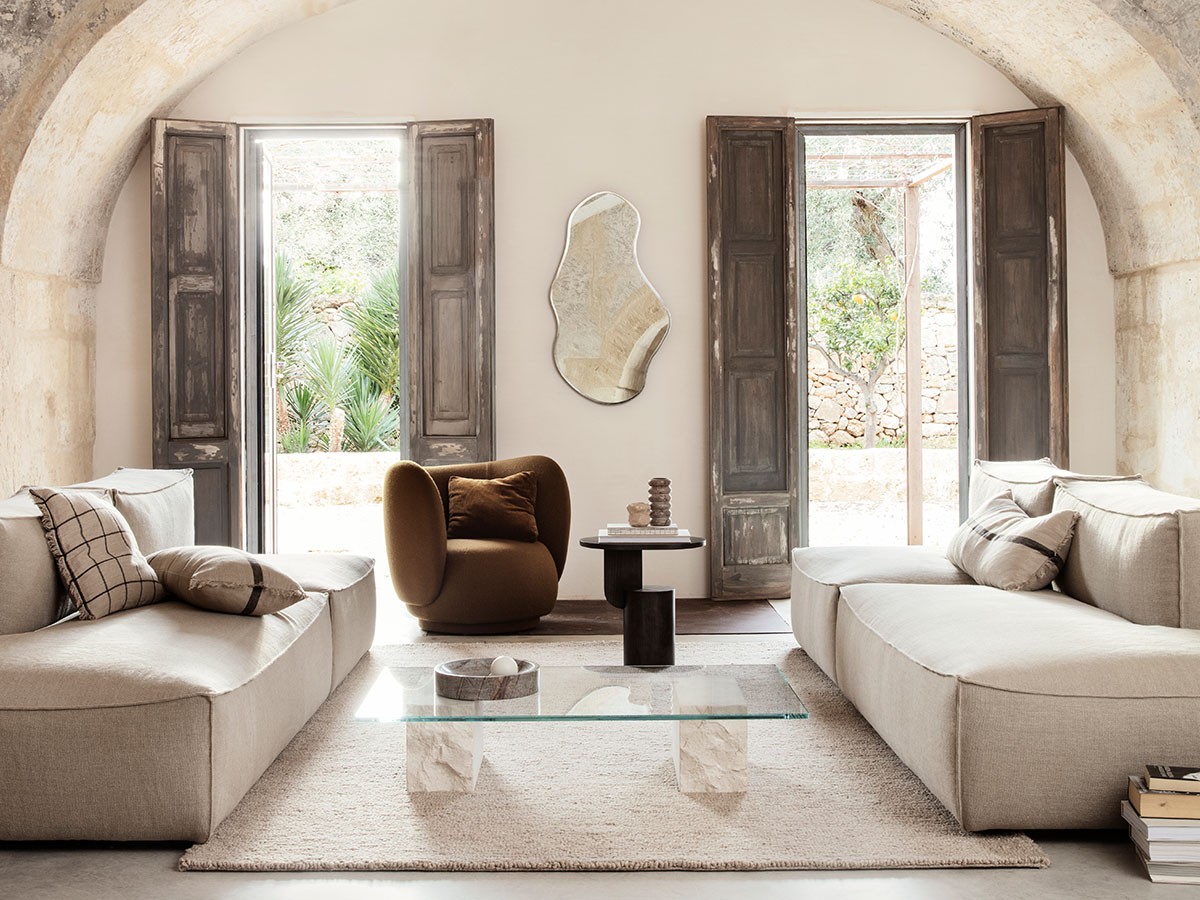 Ferm Living Pond Mirror / ファームリビング ポンド ミラー L