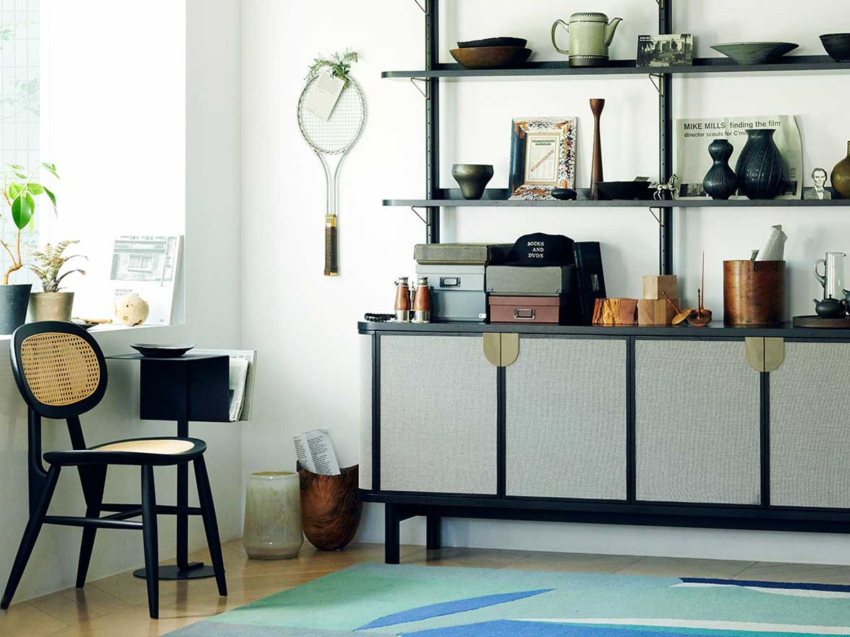 サイドテーブル・ナイトテーブル・ローテーブル IDEE MONO TABLE Black