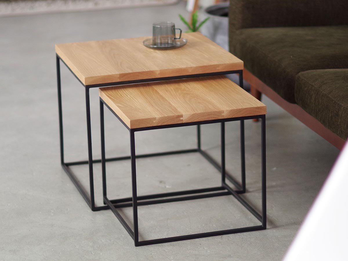 LIFE FURNITURE DE OAK NEST TABLE / ライフファニチャー DE オーク