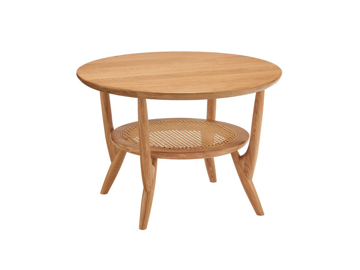 IDEE/イデー】☆ワラビーローテーブル☆スチール×籐☆サイドテーブル