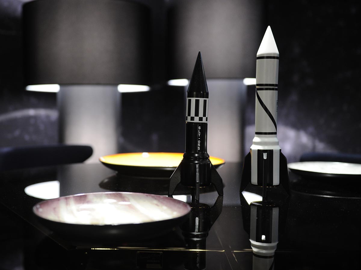 DIESEL LIVING with SELETTI COSMIC DINER PLATE SUN / ディーゼル