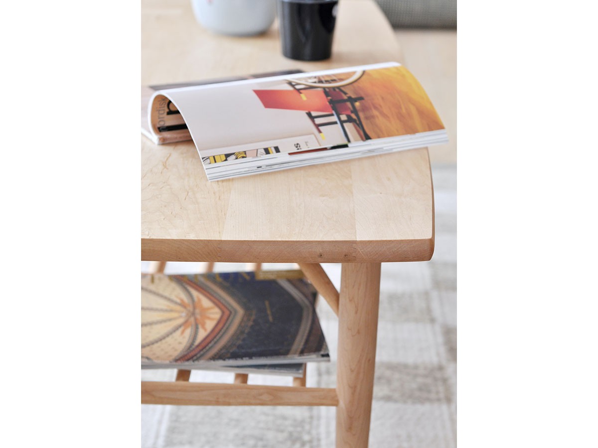 ふ*3様 北の住まい設計社 センターテーブル ローテーブル 無垢