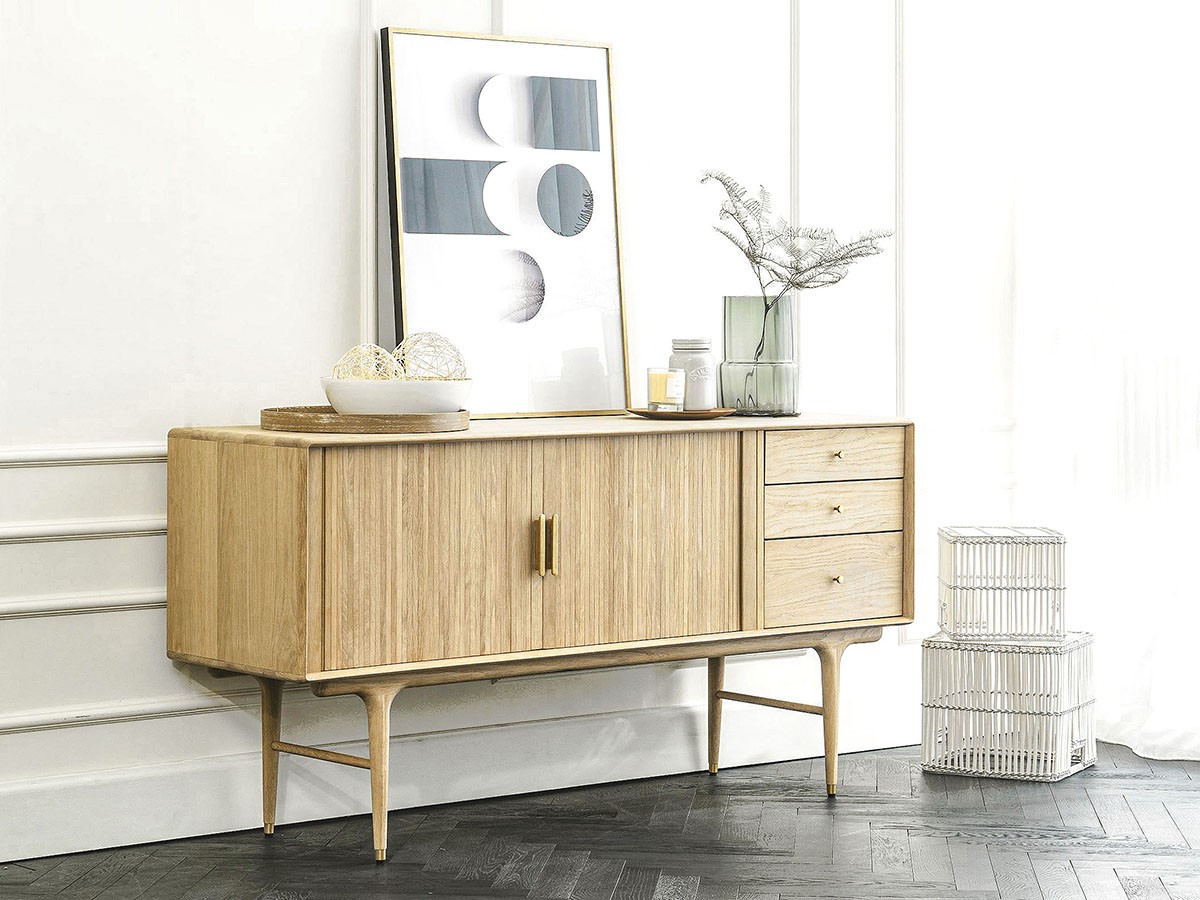 XANDER DESIGNS JULIE SIDEBOARD WHITE OAK / サンダーデザイン