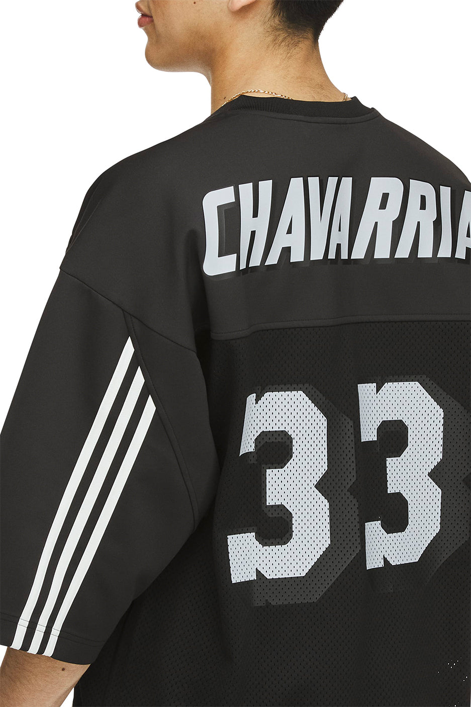 adidas x Willy Chavarria Football Jersey 'Black'