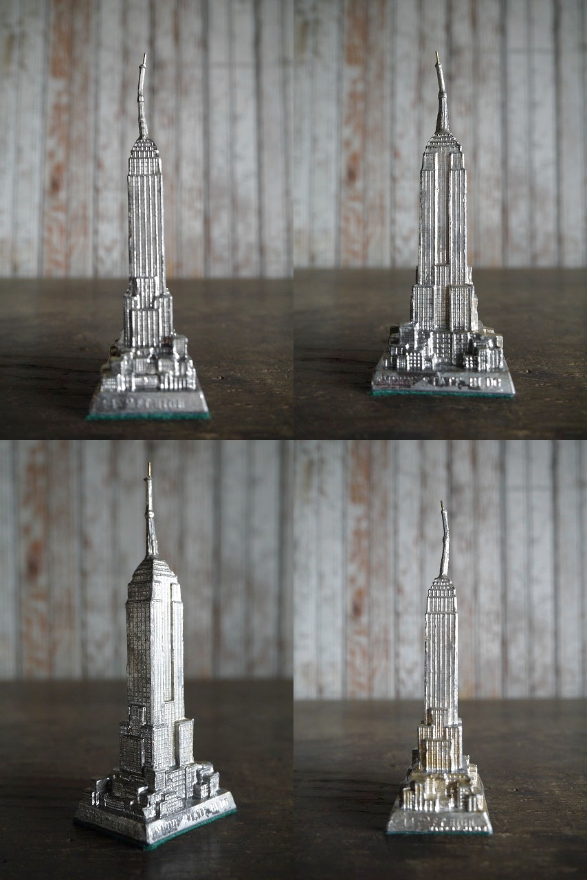 鉄塊 オブジェ 古道具 アンティーク デビルスタワーのような