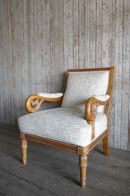 1960年代のアンティーク シングルソファ(m-251-c)｜アンティークチェア