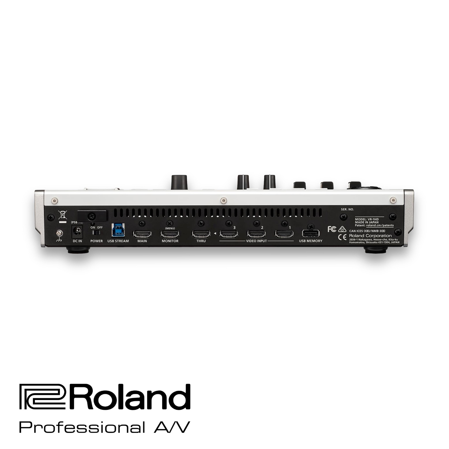 Roland VR-1HD Multi-Camera Web Streaming AV Mixer – Stagelogic Ltd