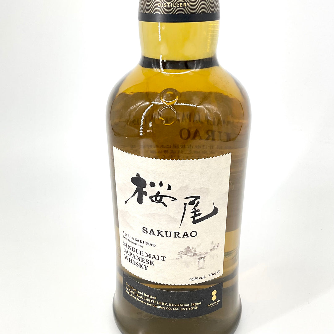 数量限定品〉桜尾 シングルモルト ジャパニーズウイスキー 700ml