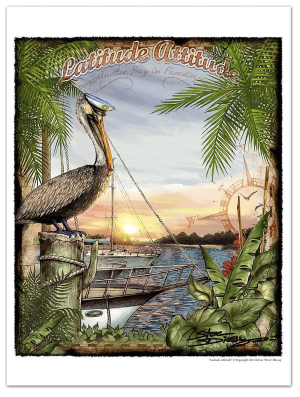 BIRDS WORLDS アートポスター RiE ポスター 20cm / BIRDS WREATH