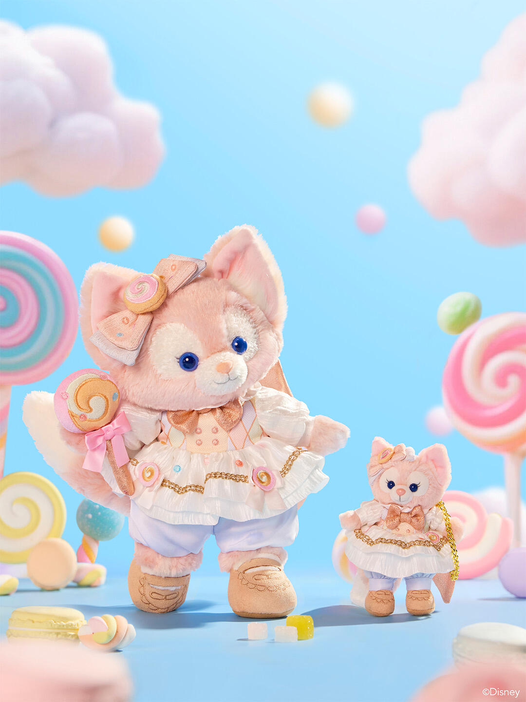 ディズニー ぬいぐるみ リーナベル クリスマス M クリスマス