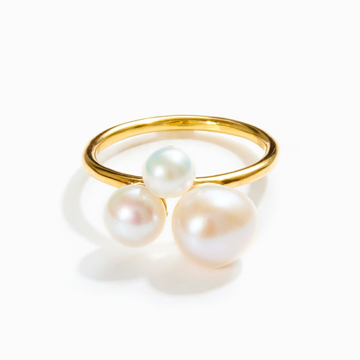 ステラハリウッド バブルパールフープピアス 淡水パール 現行 バブル