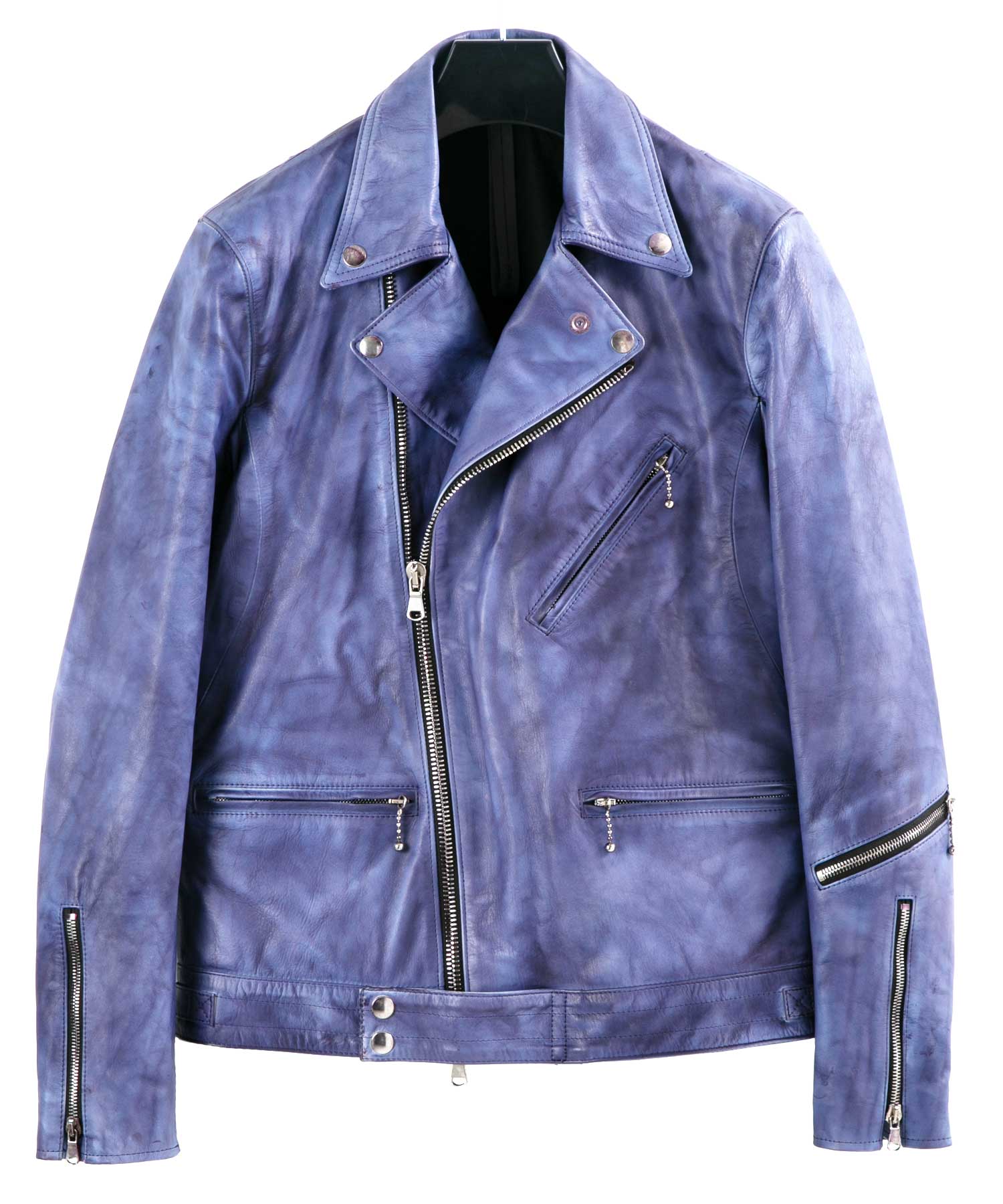 STRUM RAVEN Burning dyed スミブルー