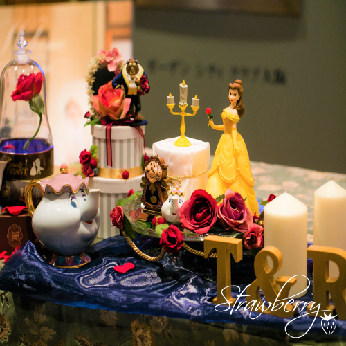 結婚式グッズ ウェルカムスペース 美女と野獣 ウェルカムスペース 美女