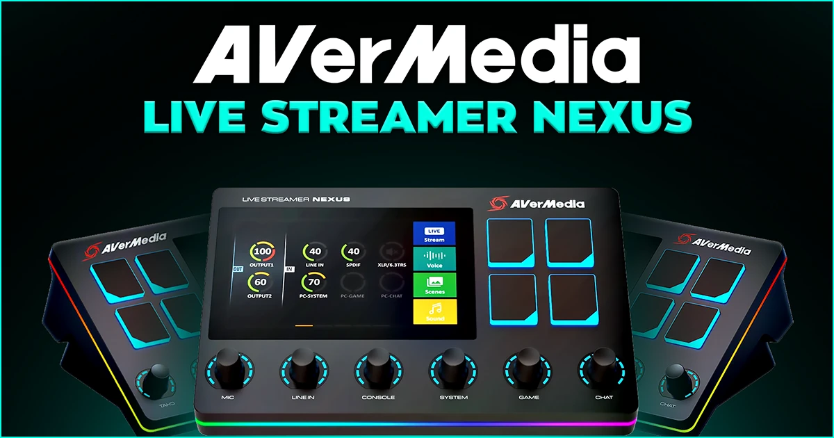 DJ機材 AverMedia LIVE STREAMER NEXUS AX310 Live Streamer AX310