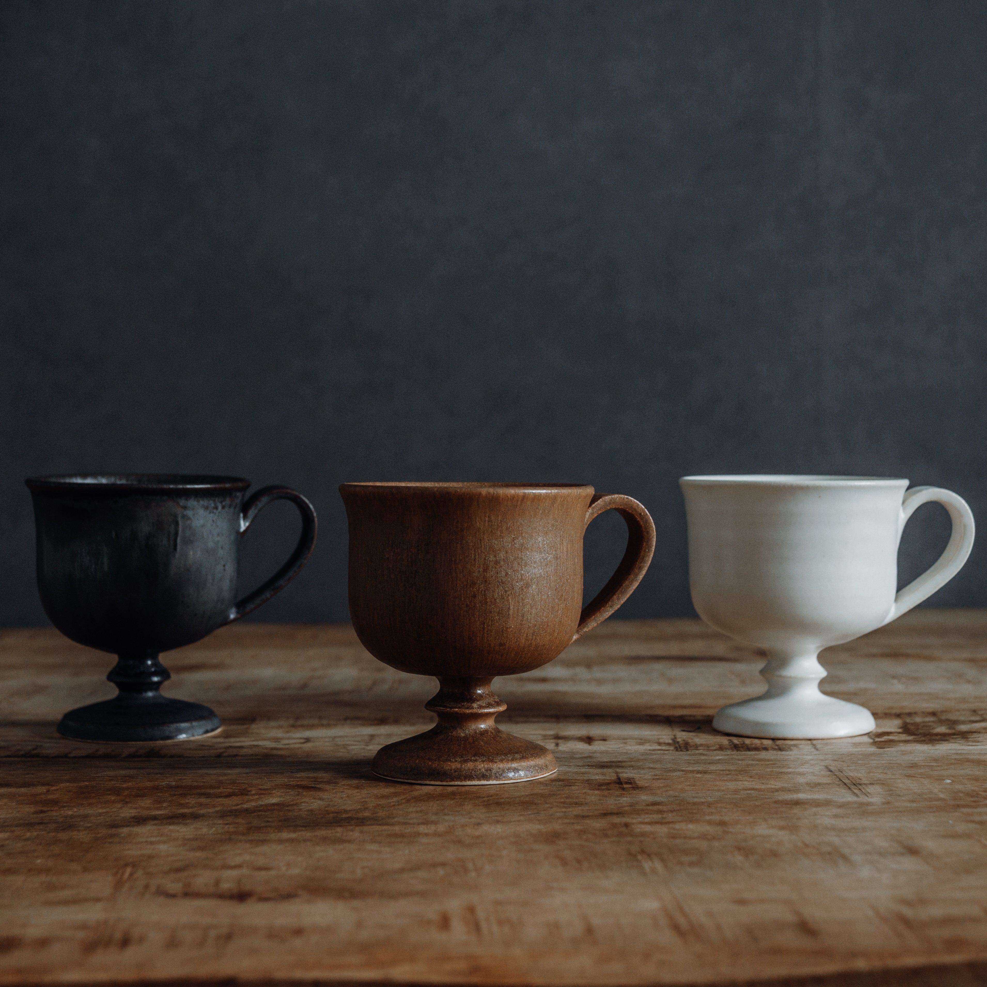 吉田正和 / yoshida pottery｜Beaded foot coffee cup (アンティーク