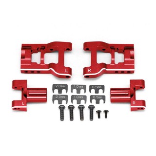 ハイブリッドフロントショックタワー(グラファイト/アルミ製レッド)(YD