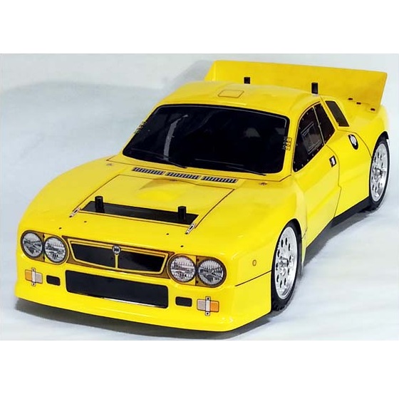 タミヤ 1/10 電動RC 4WDレーシングカー ランチア 037 ラリー / ラジコン