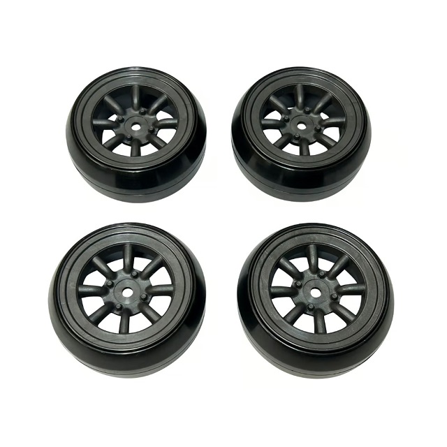 ホイールはめ込み済み引っ張りドリフトタイヤ(ワタナベ8スポークMG+2