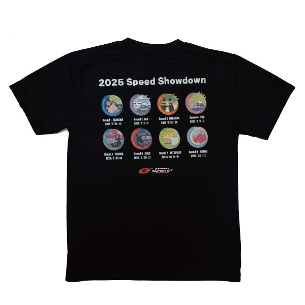 2025 シリーズツアーTシャツ Rd.2 富士（XLサイズ） | SUPER GT SQUARE