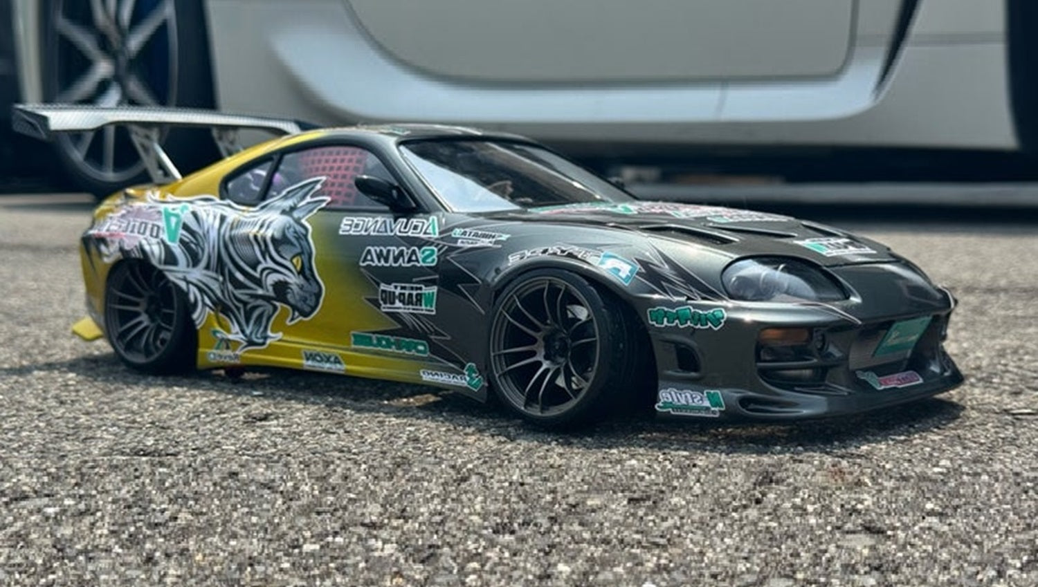 TOYOTA SUPRA 1/10 ボディキット Tamiya 1/10 BT-01 Toyota Supra