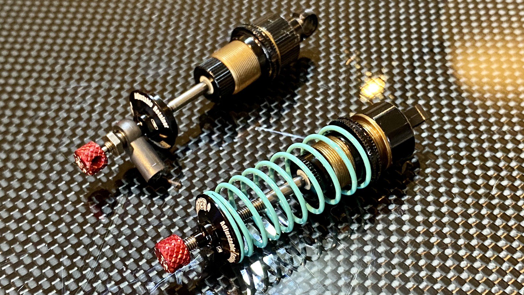 NERD Damper SS Set + Spring Retainers Combo (TRF-OD) [HRC