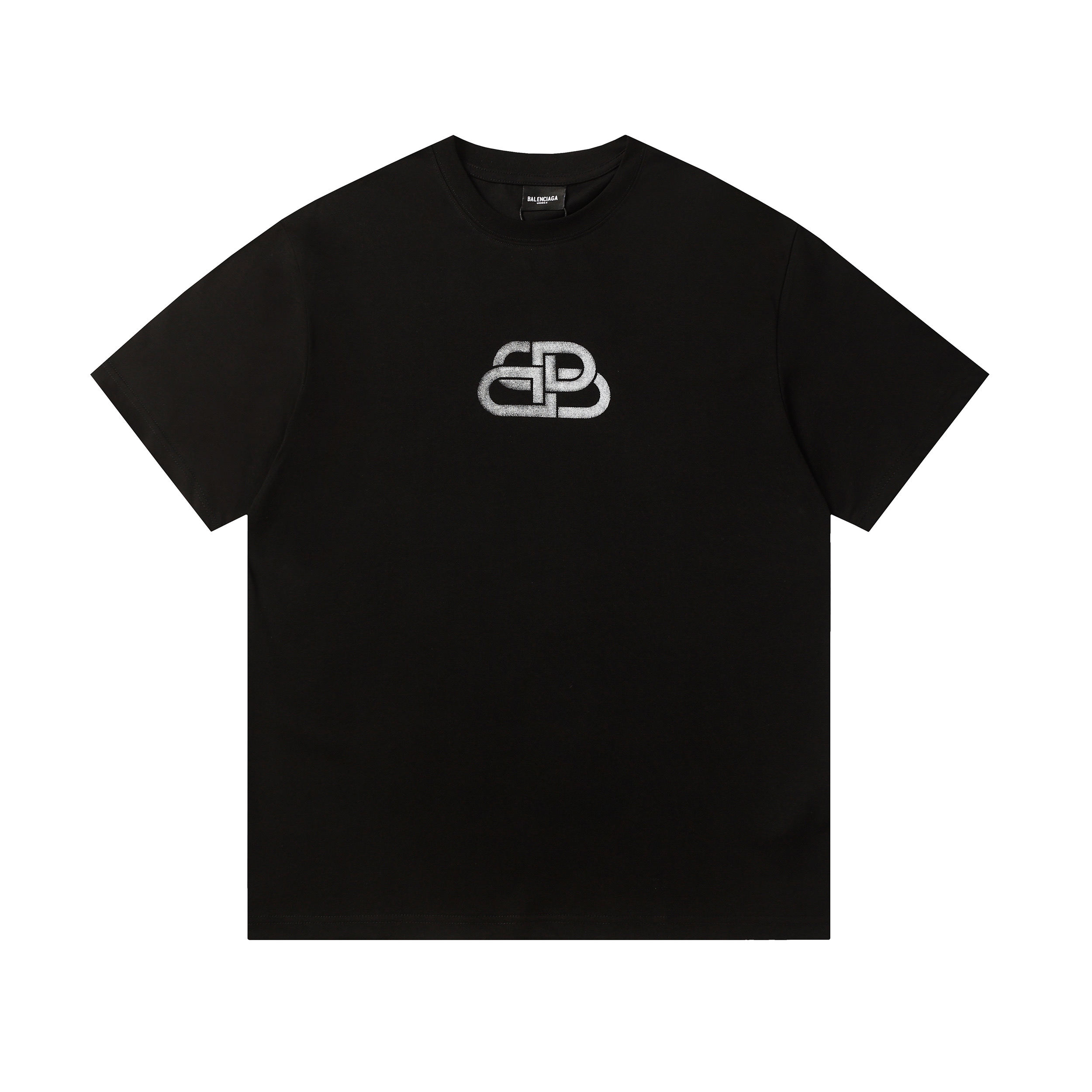 ディスカウント バレンシアガ BALENCIAGA BBロゴプリントTシャツ