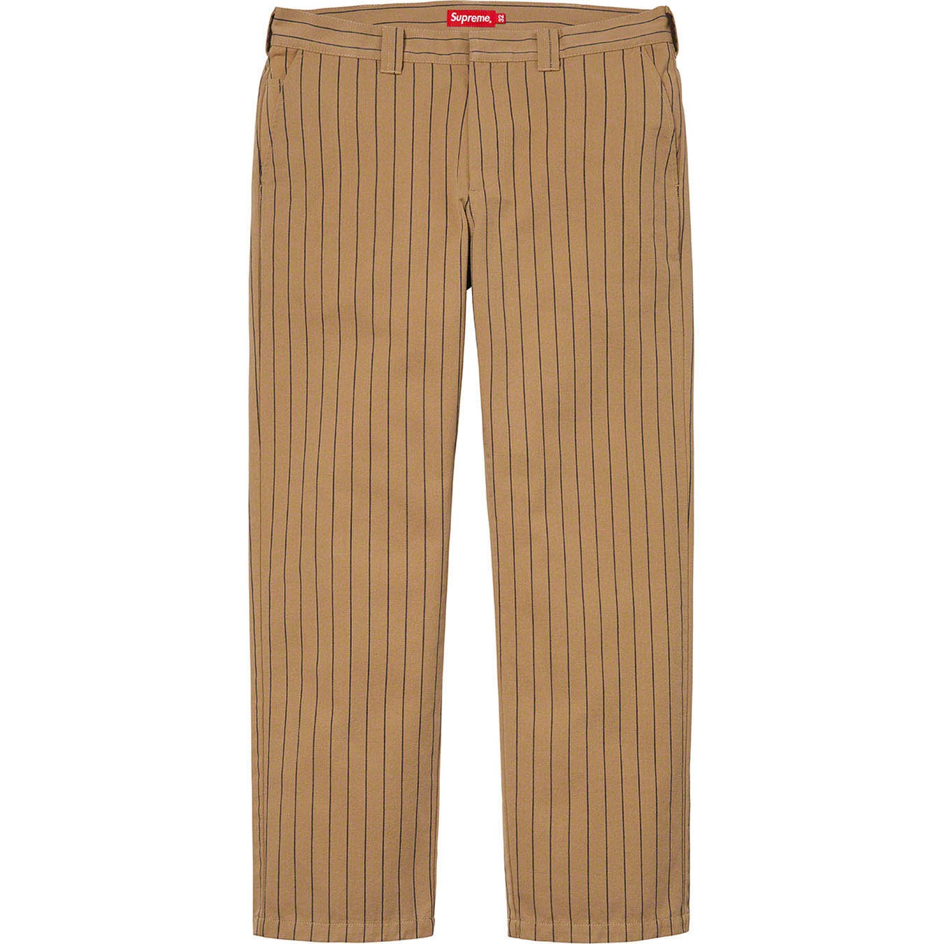 21SS Supreme シュプリーム Stripe work pants