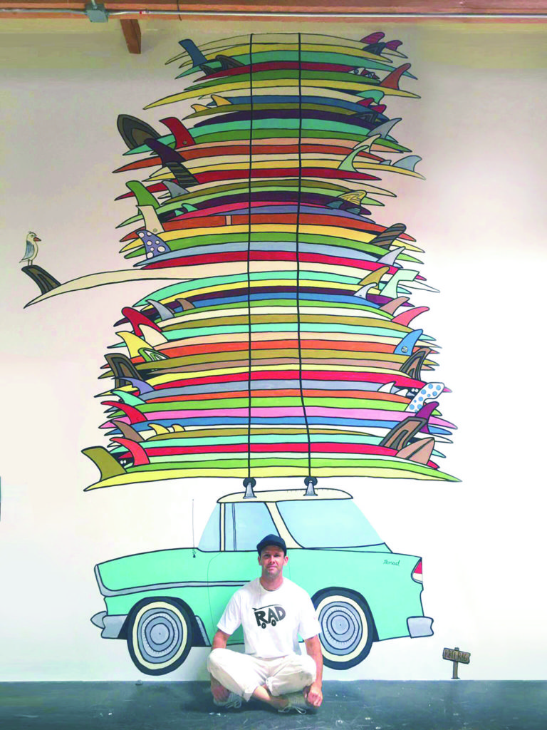 愛車をアートに！ベニス出身アーティスト ケビンバトラー | SURFIN