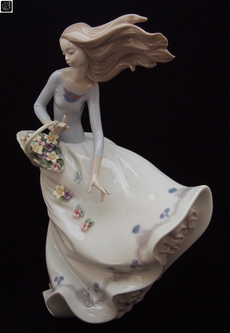 リヤドロ 風に託して リヤドロ 風に託して リヤドロ】【幸せを運ぶ天使