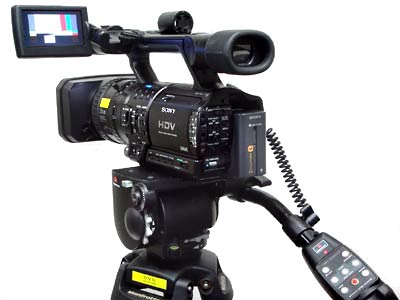 高性能業務用カムコーダー！ SONY ビデオカメラ HVR-Z5J HDV方式業務用