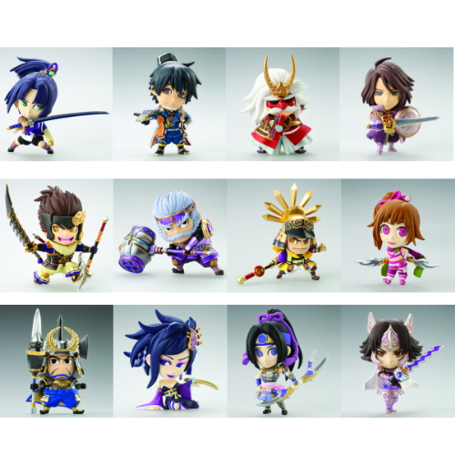 食玩王国オフィシャルウェブサイト 戦国無双3武将ミニフィギュアVOL3