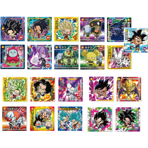食玩王国オフィシャルウェブサイト ドラゴンボール超戦士シール