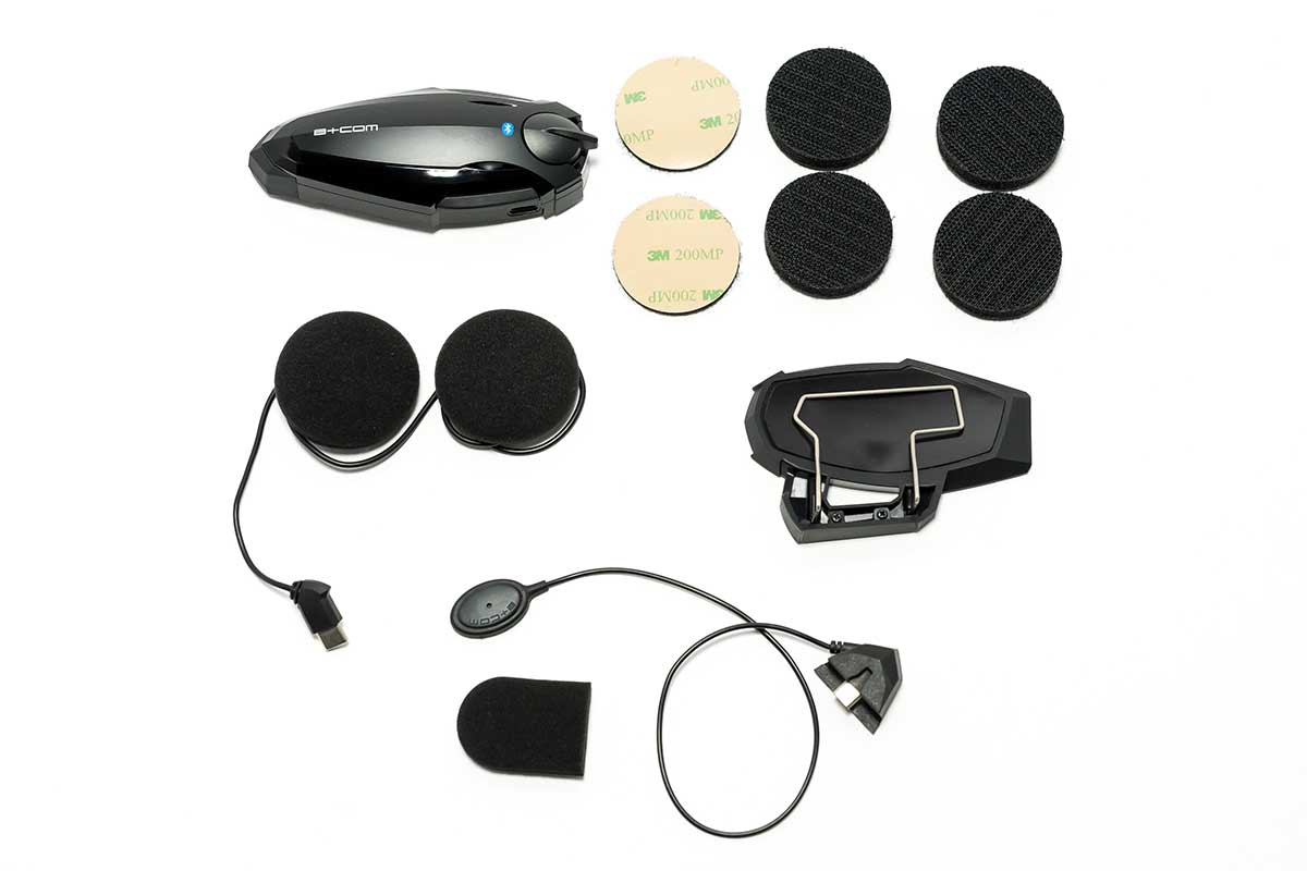 B+COM SB6X バイク用インカム フルフェイスヘルメット取付方法 Arai RX