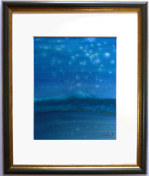 星降る夜☆絵画原画 星降る夜☆絵画原画 30万円です。星降る夜「絵画