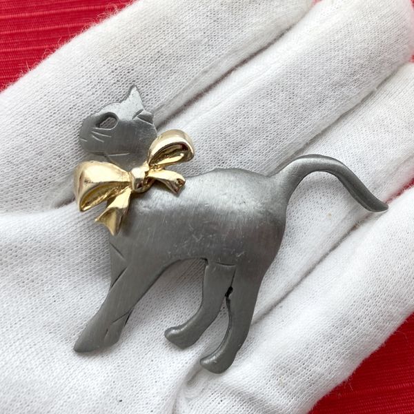 ULTRACRAFTウルトラクラフト猫ヴィンテージブローチ| アクトン