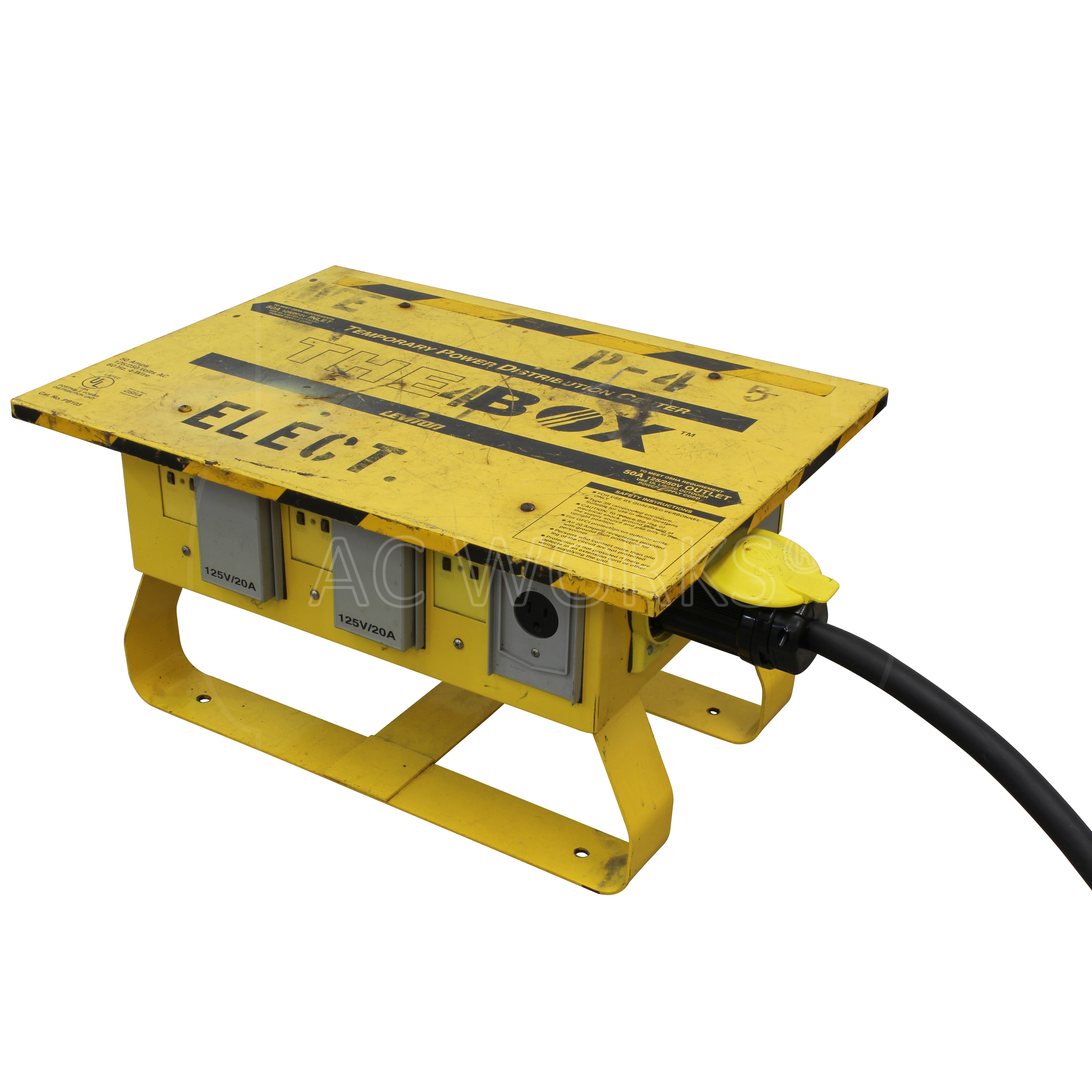 AC WORKS® [TESS2] SOOW 6/4 CS6365 to CS6364 Temp Power 50A