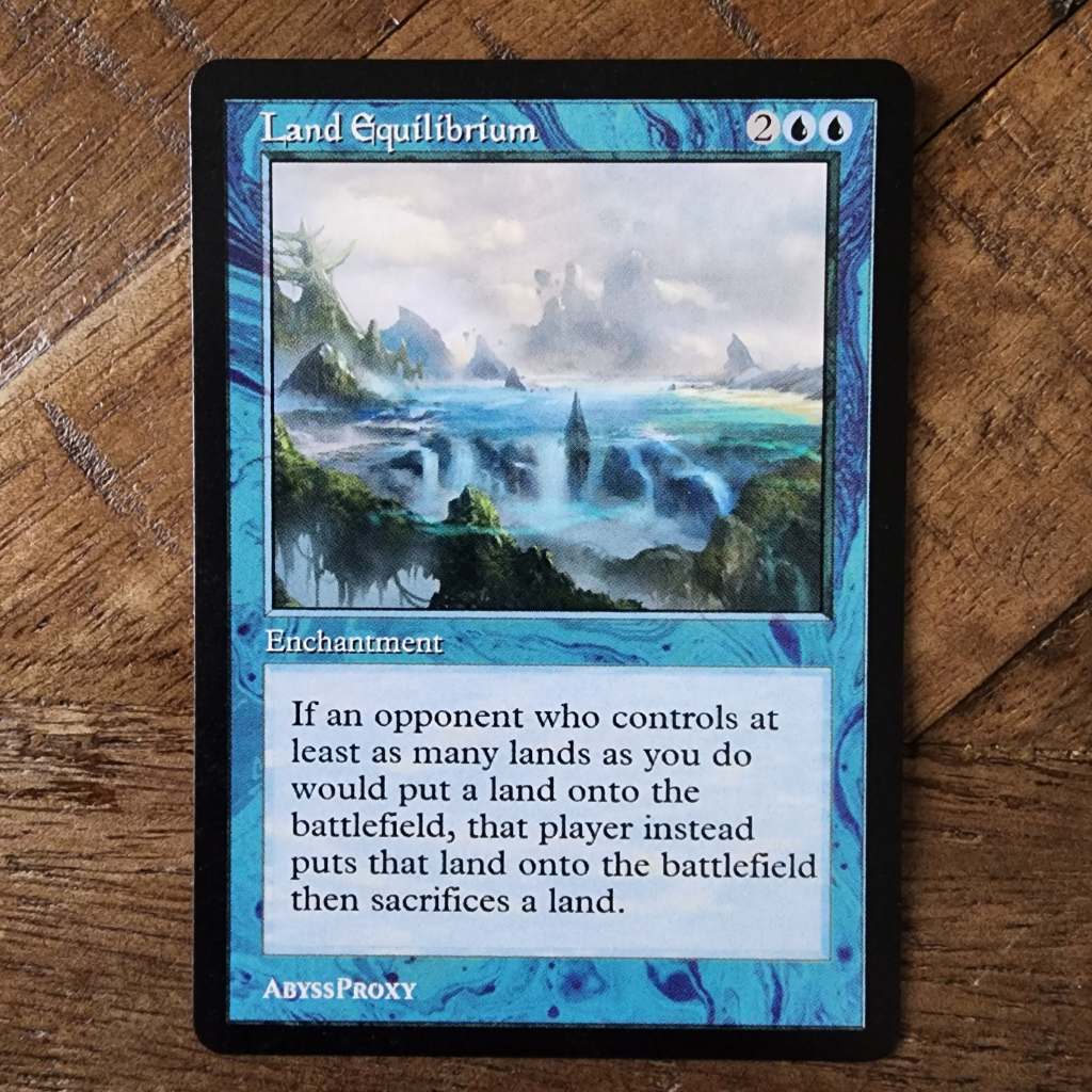 Land Equilibrium MTG - Legends Land Equilibrium （A） #0 (English