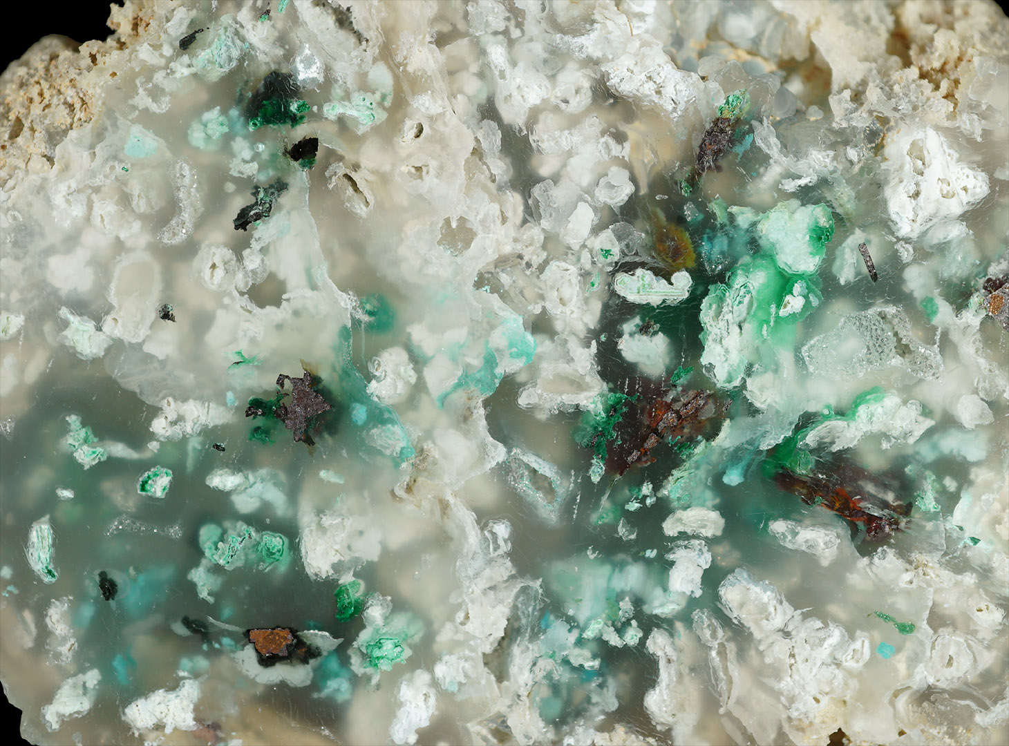 G*G様 『2022年発見』 クリソコラインカルセドニー 原石 鉱物標本