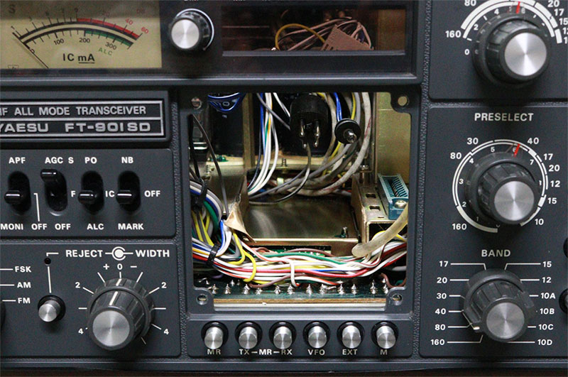 ヤフオクで八重洲無線のFT-901SDを買ったら故障だらけだったので修理