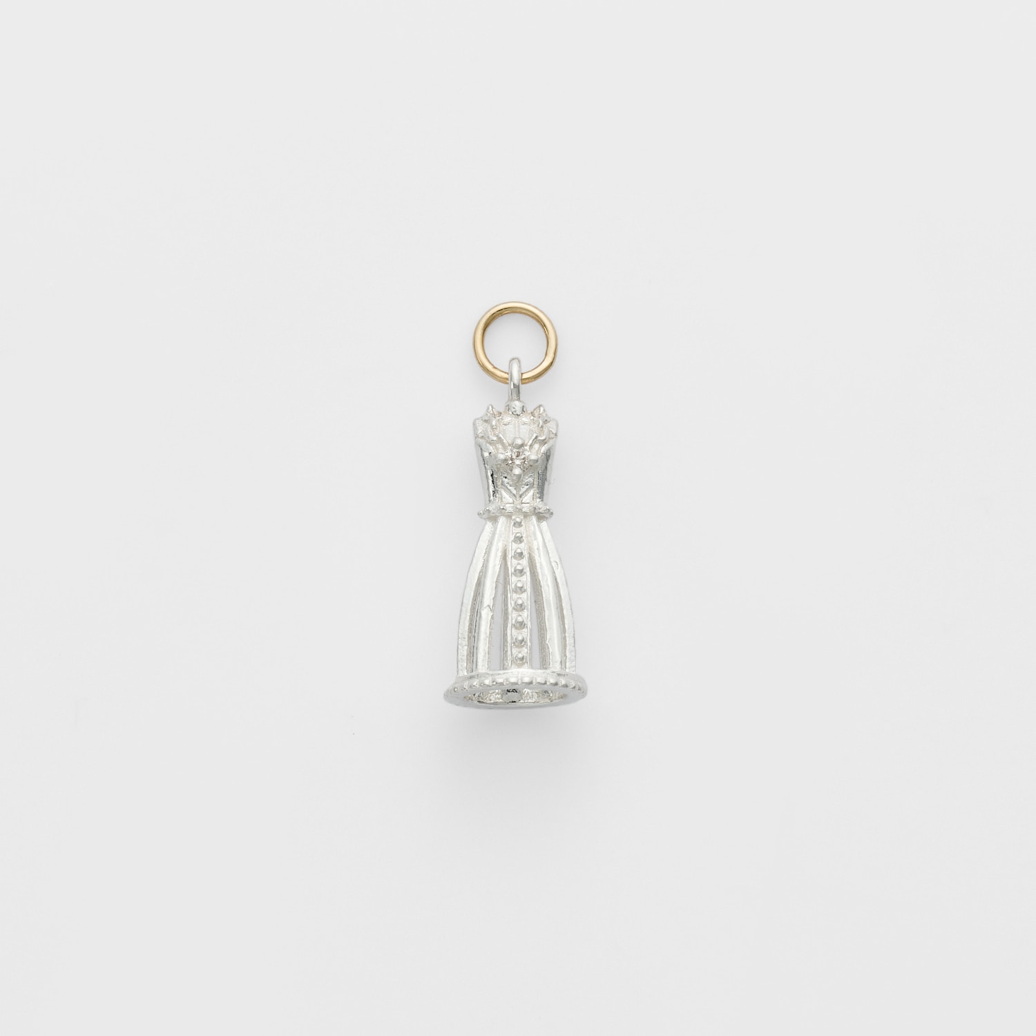 シルバーダイヤモンドピアスチャーム（片耳用）｜ピアスチャーム