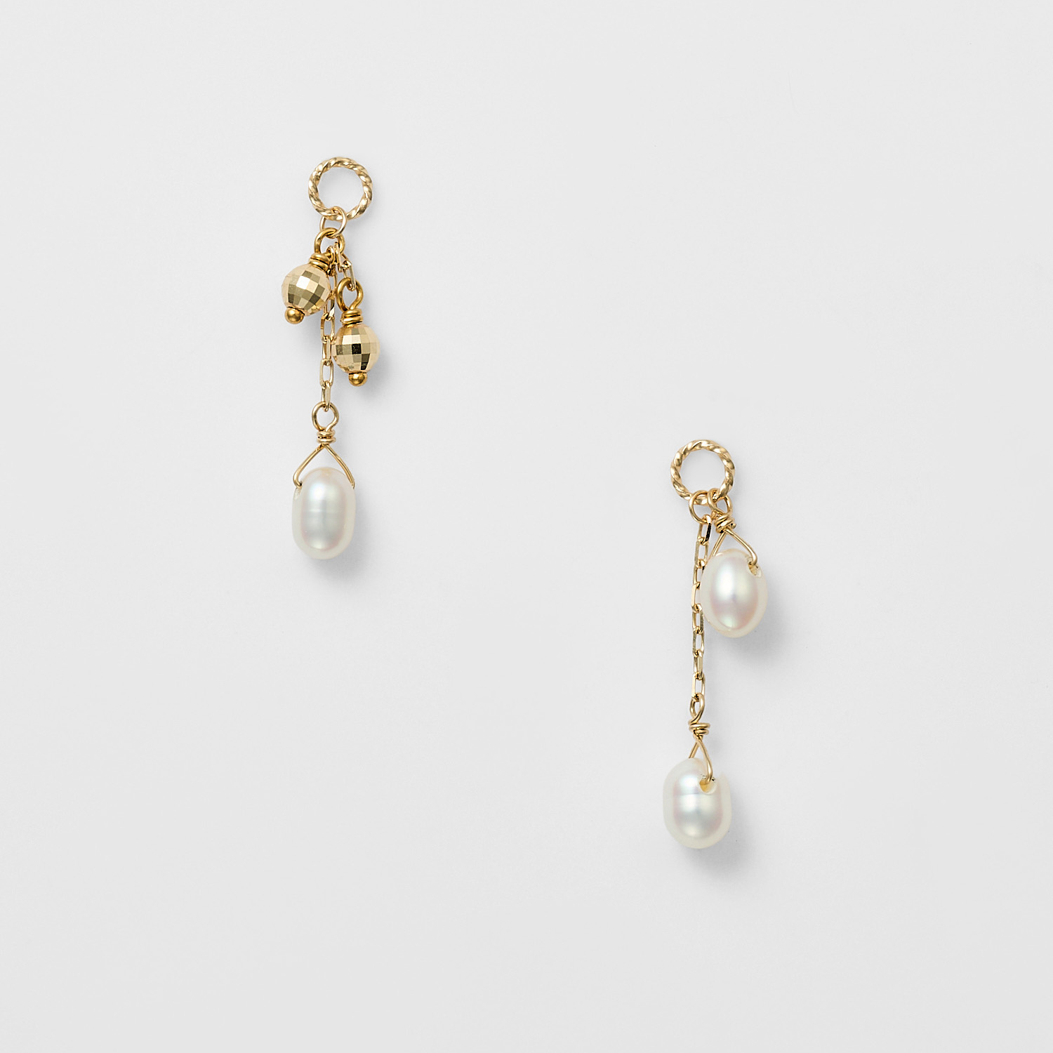 K10パールピアスチャーム｜ピアスチャーム｜アガット 公式オンラインストア