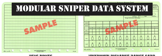 AGGRESSOR GROUP WEB SHOP / SNIPER DATA-LOG BOOK SET/ USTS