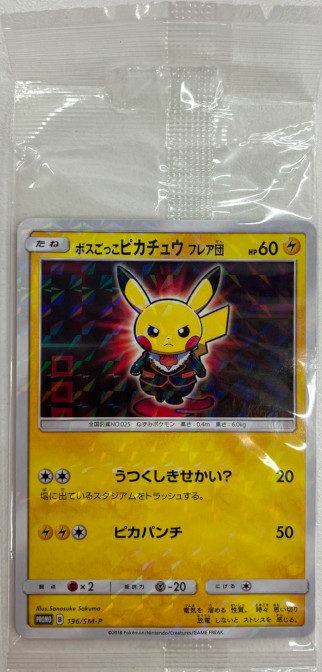 ボスごっこピカチュウフレア団