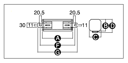 通販 | 岩崎電気 H2TC1A41・H2TC1B41 水銀ランプ用一般形安定器 200W