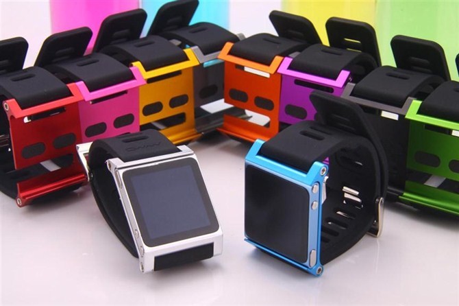 Second Generation Insert Style Aluminum Metal Wrist Strap Watch