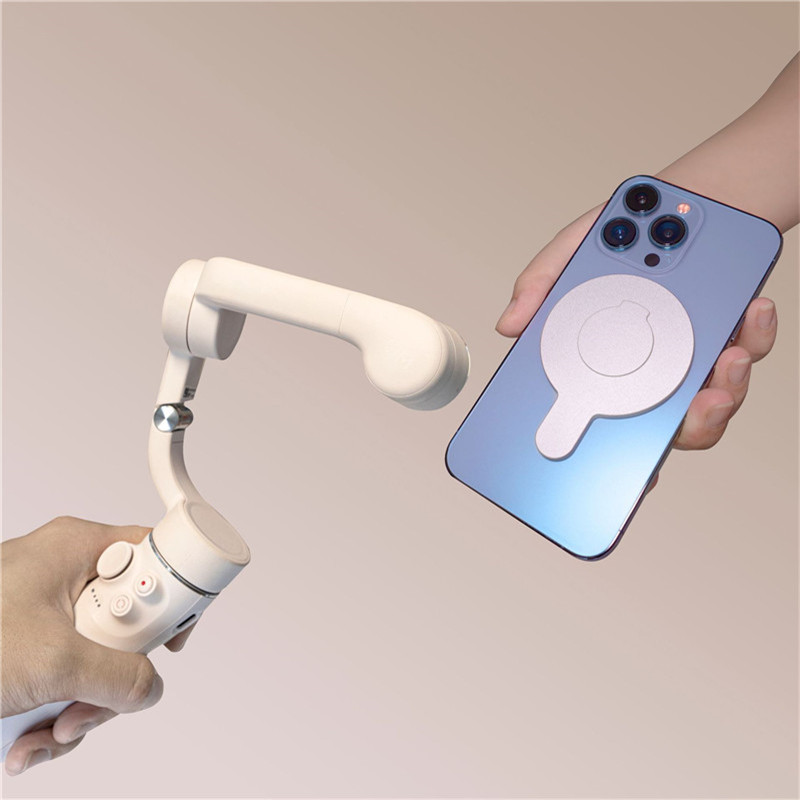 Magnetic Adapter Mobile Phone Holder Handheld Stabilizer Quick