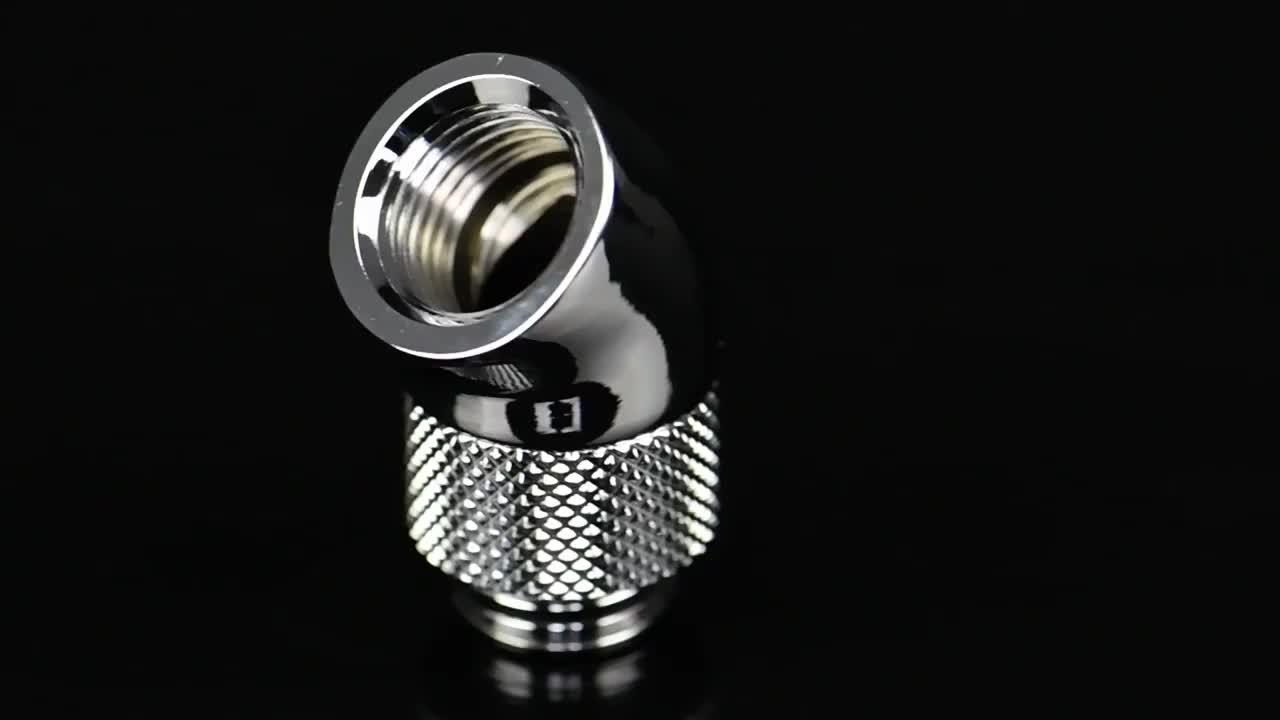 Bykski B-RD45-X G1/4'' 45 Degree Rotary Compression Fitting PC