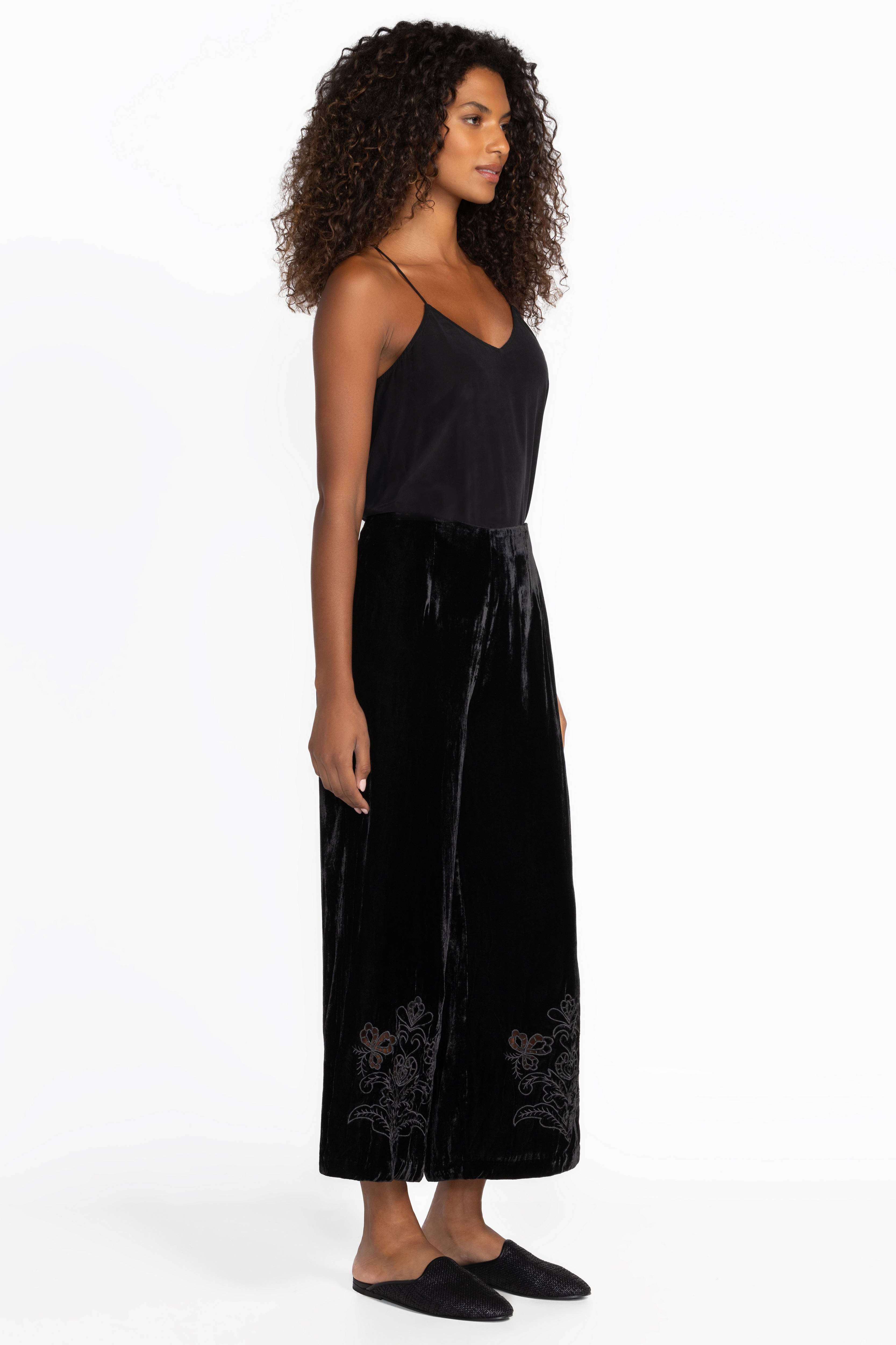 Buy LILITH WIDE LEG CROPPED PANT | Johnny Was