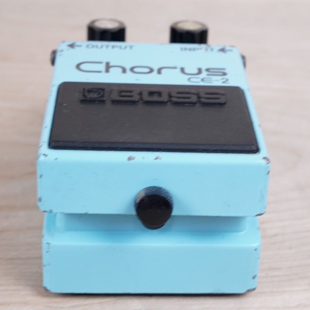 Boss CE-2 Chorus (Black Label) 1986 Blue Made in Japan MIJ ACA – A